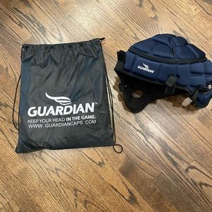 Unused Guardian Cap soft shell cover for Football helmet. Navy.